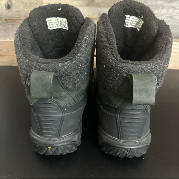 TIMBERLAND 'Rime Ridge' Men’s Green Insulated Waterproof Duck Snow Boots size 11 - Picture 3 of 8